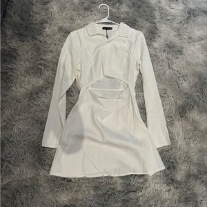 Pretty Little Thing White Mini Dress